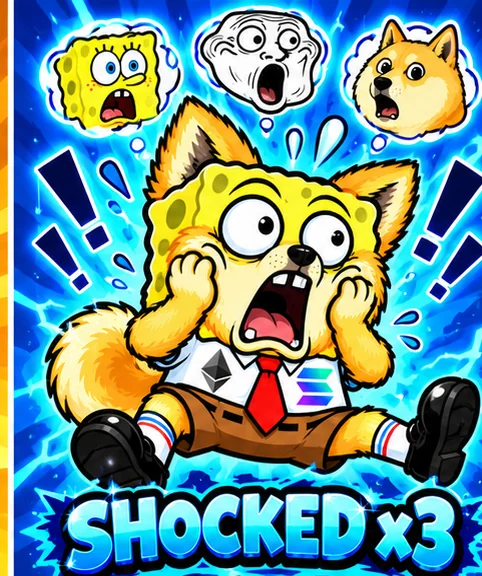 SHOCKED times three illustration